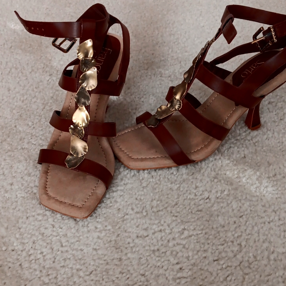 Brown size 8 Franco Sarlo